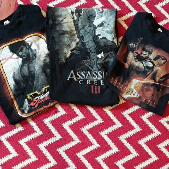 Gildan Other - Shirt Video Game Lot Bundle